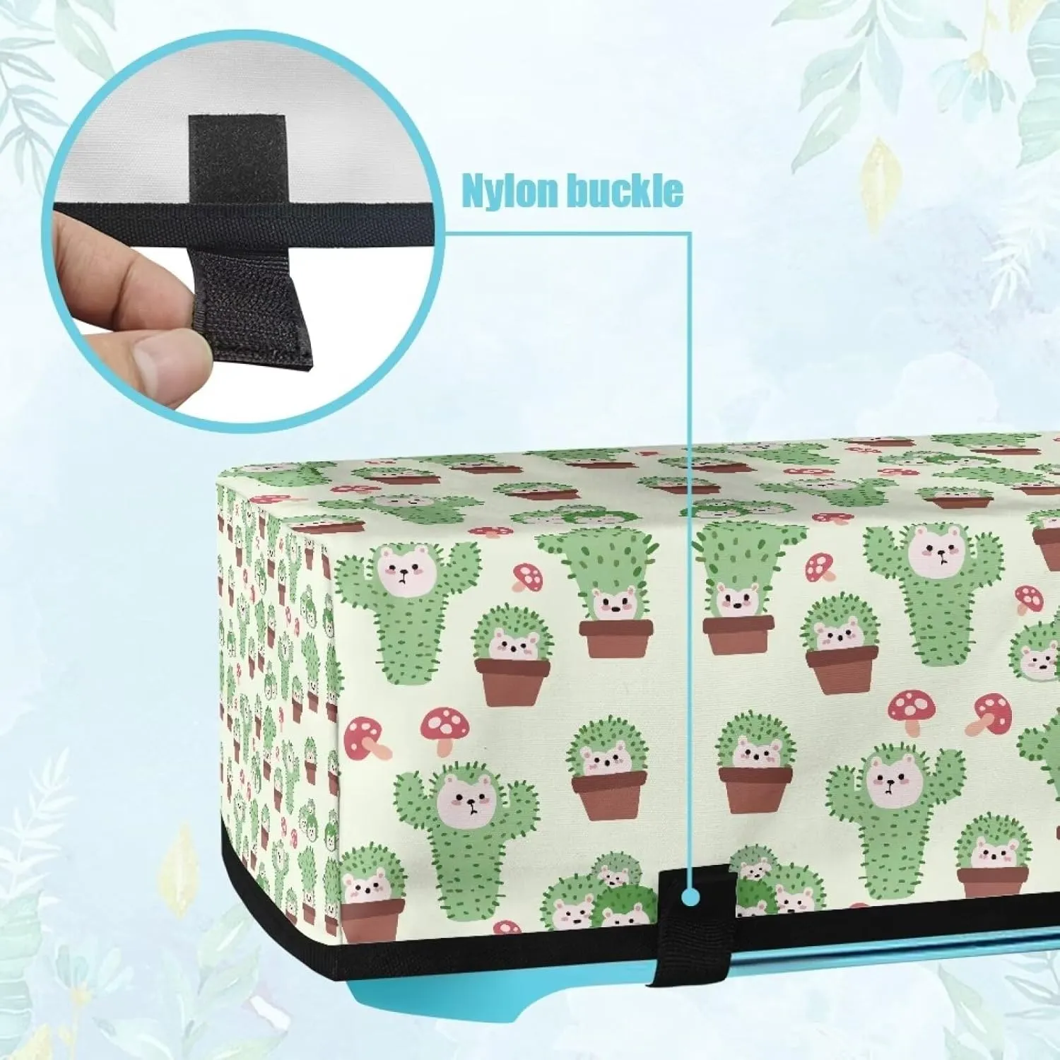 Cactus Carrying Case Cover with Pockets Lightweight Waterproof Cutting Machine Accessories Protective Carrying Case Bag Durable Carrying Bag