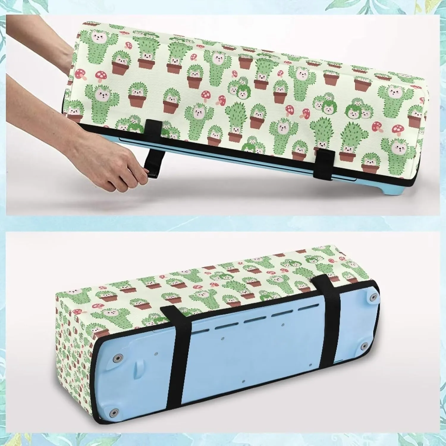 Cactus Carrying Case Cover with Pockets Lightweight Waterproof Cutting Machine Accessories Protective Carrying Case Bag Durable Carrying Bag