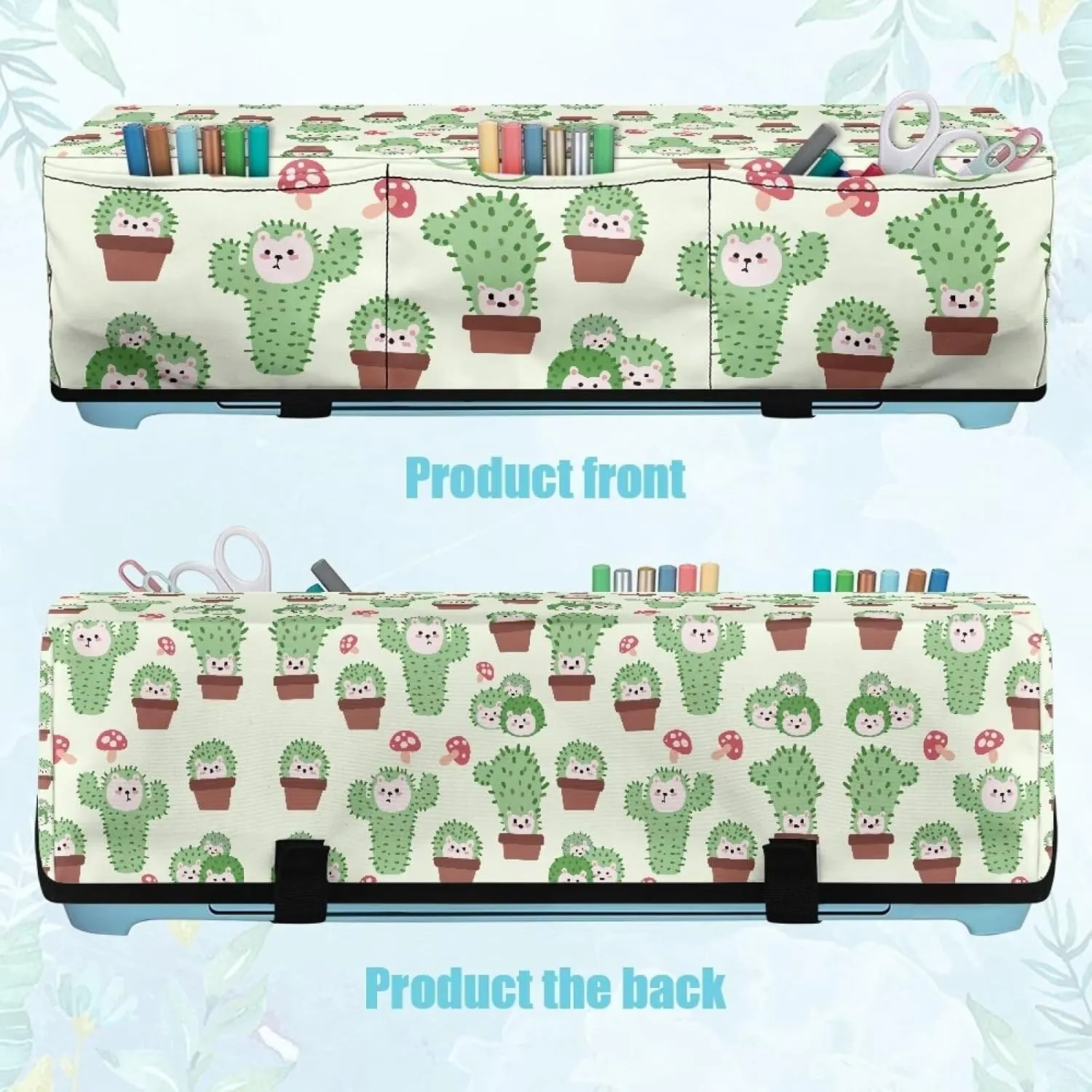Cactus Carrying Case Cover with Pockets Lightweight Waterproof Cutting Machine Accessories Protective Carrying Case Bag Durable Carrying Bag