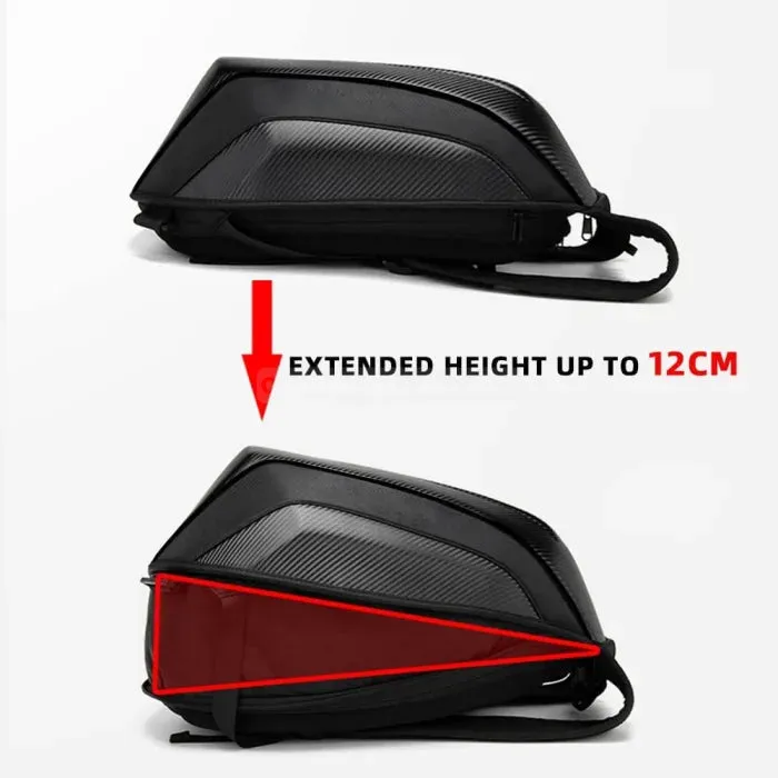 Carbon Fiber Hard Shell Backpack