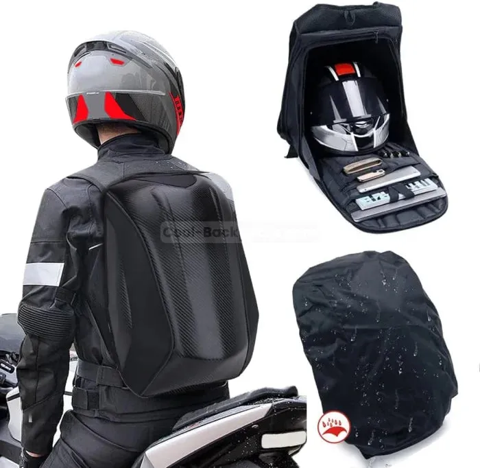 Carbon Fiber Hard Shell Backpack