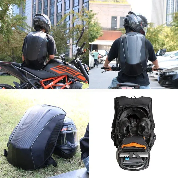 Carbon Fiber Hard Shell Backpack
