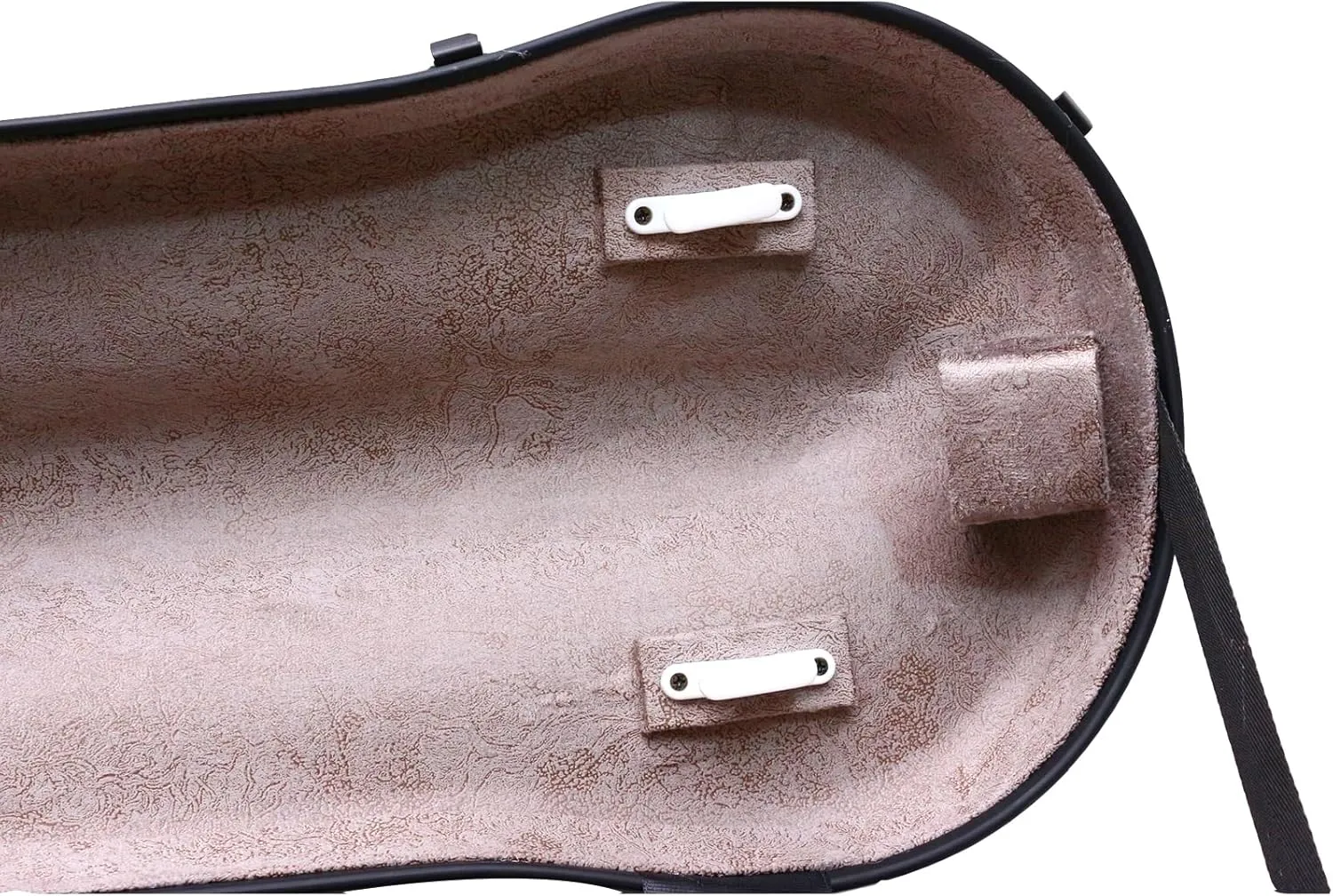 Carbon Fiber Violin Case - 4/4 Full Size, Colorful Back Strap, Lightweight Protection