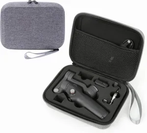 Carry Bag for DJI Osmo-Mobile 7/7P, Waterproof Portable Storge Shoulder Bag Travel Case, Smartphone Gimbal Stabilizer Accessories(Gray)