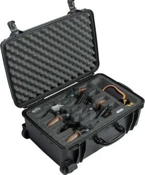 Case Club 8 Revolver/Semi-Auto Pre-Cut Waterproof Case with Accessory Pocket & Silica Gel to Help Prevent Gun Rust