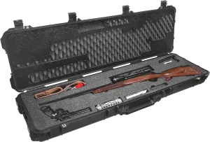 Case Club Hunting Rifle Pre-Cut Waterproof Case with Accessory Box and Silica Gel to Help Prevent Gun Rust (Gen 2)