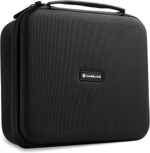 caseling Hard Case - 8.67" x 7.8" x 3.5" - Fits BLACK DECKER LDX120C / LD120VA Cordless Drill/Driver - EVA Protection Foam Hard Shell Holder for Electronics Storage and Travel (Case only)