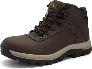 CC-Los Men's Waterproof Hiking Boots Work Boots Durable Non Slip Outdoor Shoes Size 7.5-14