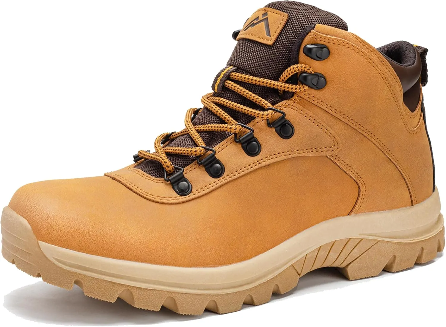 CC-Los Men's Waterproof Hiking Boots Work Boots Durable Non Slip Outdoor Shoes Size 7.5-14