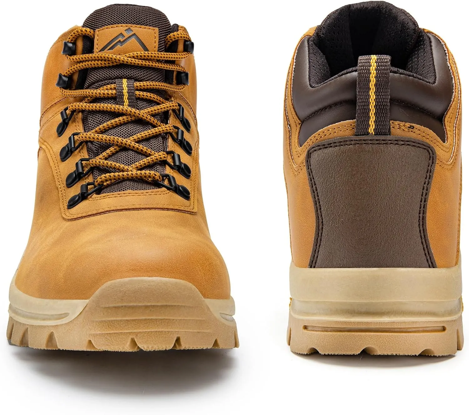 CC-Los Men's Waterproof Hiking Boots Work Boots Durable Non Slip Outdoor Shoes Size 7.5-14