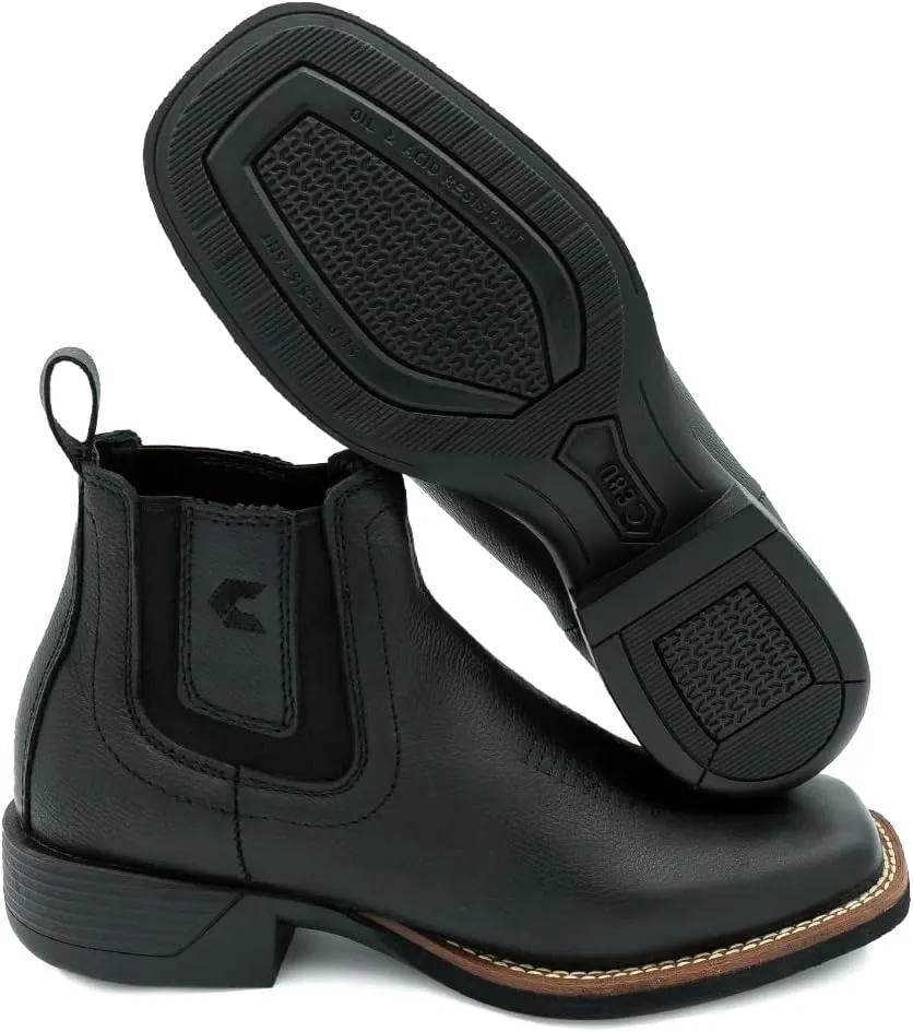 CEBU | Logan Boots | Boots For Men | Reinforced Square Toe | Handcrafted | Made of Leather | For Professional Jobs