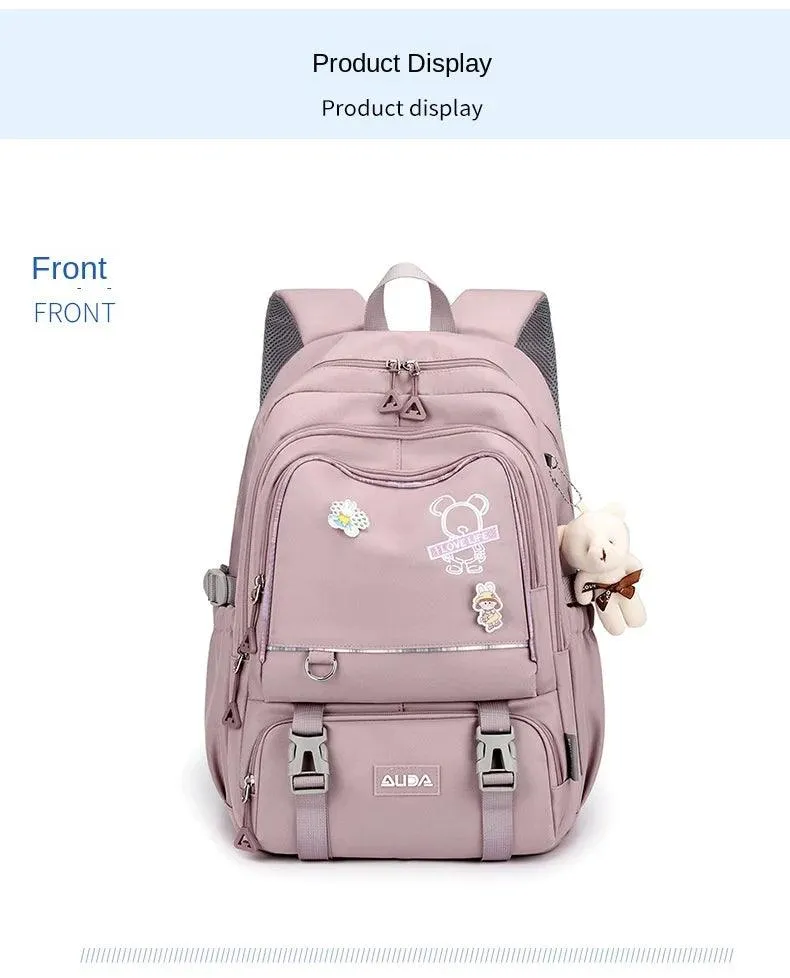 Children, Kids School Large Backpack  Book Bag Waterproof Laptop Travel Rucksack