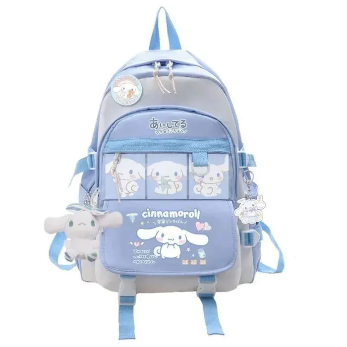 Cinnamon Roll Backpack for School