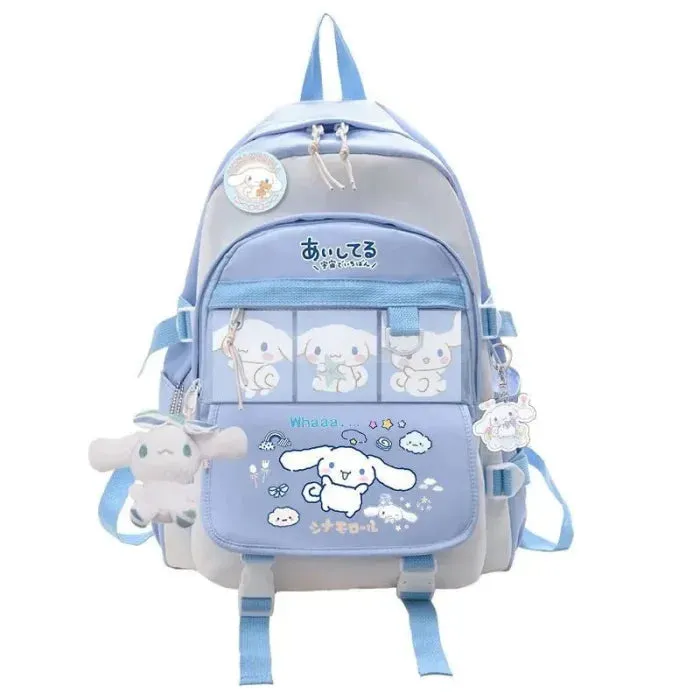 Cinnamon Roll Backpack for School