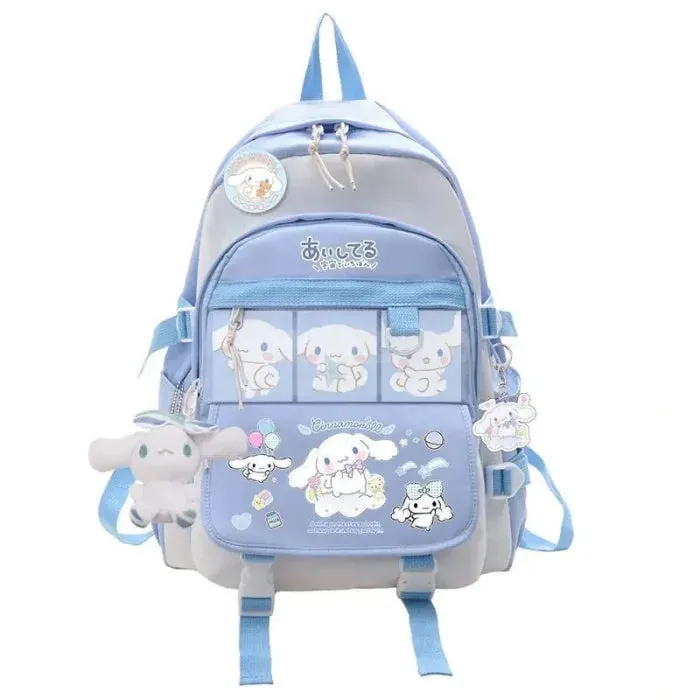 Cinnamon Roll Backpack for School