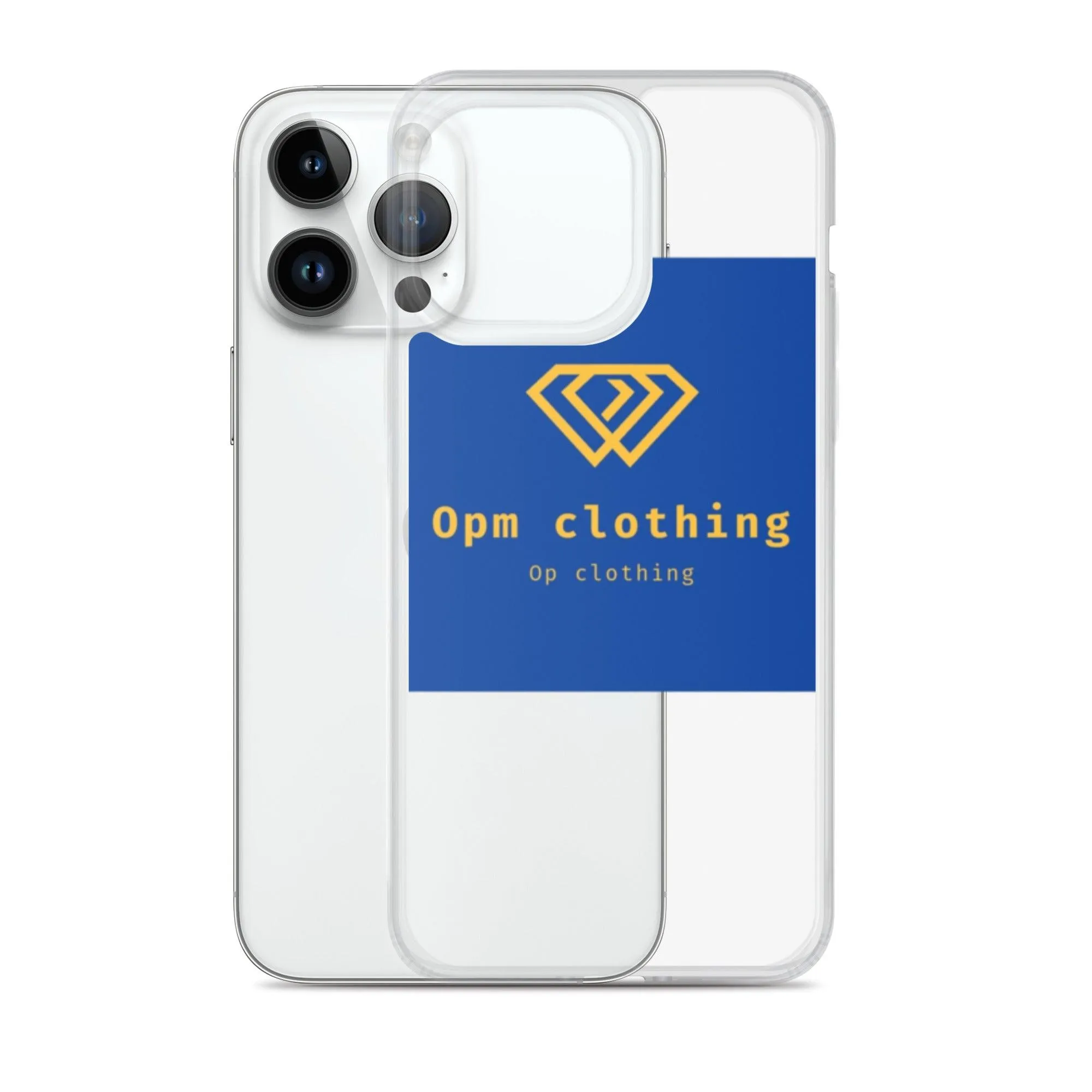 Clear opm Case for iPhone®