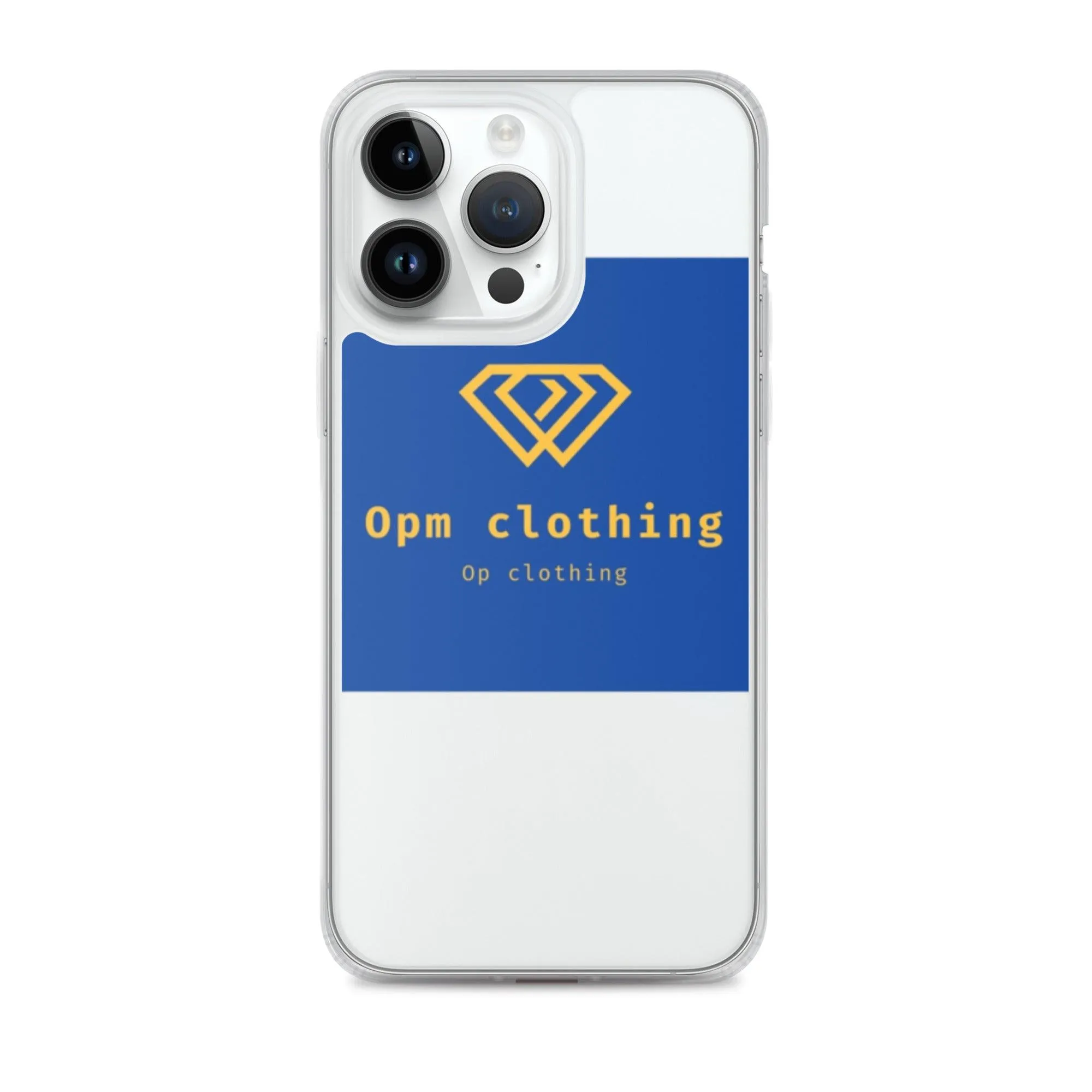 Clear opm Case for iPhone®