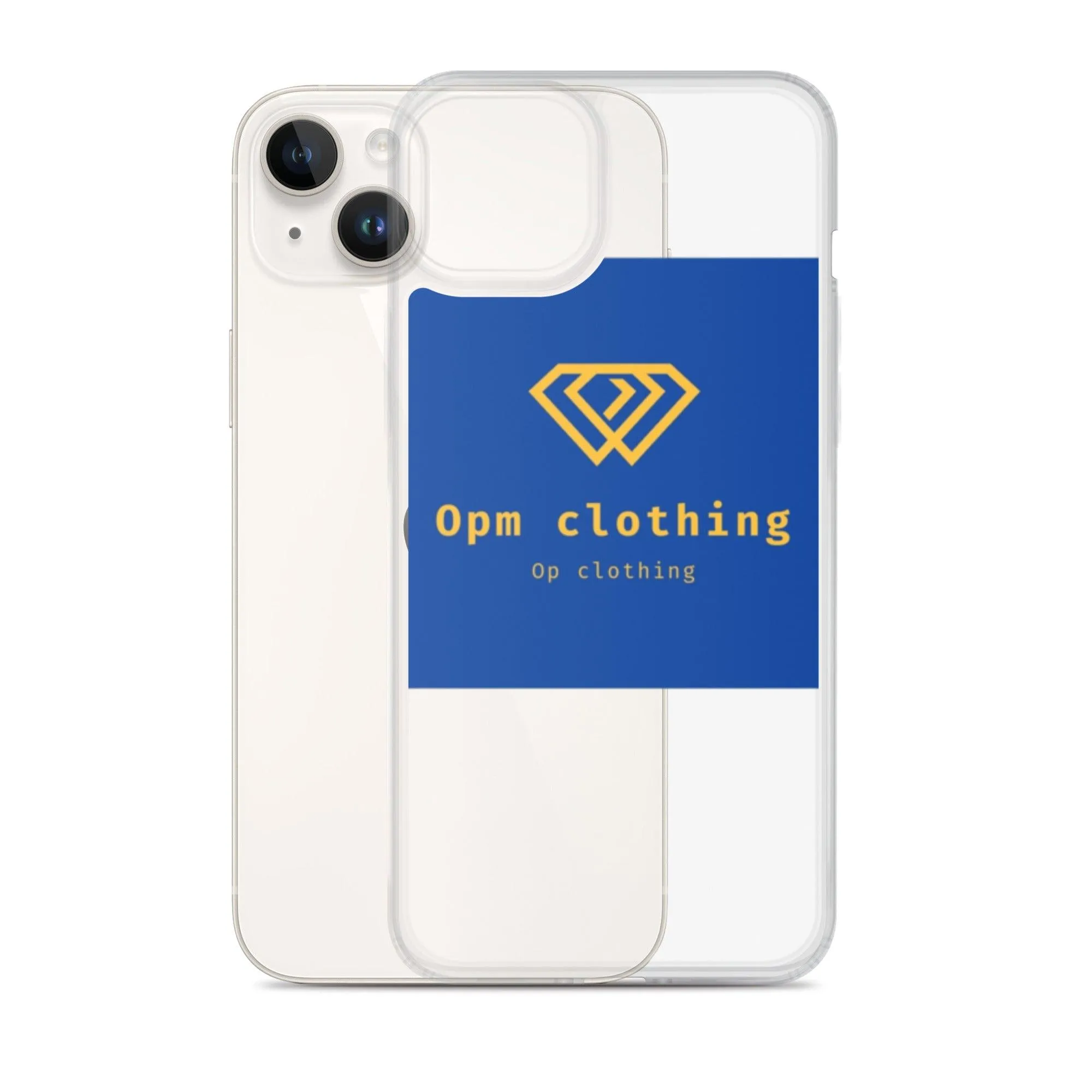 Clear opm Case for iPhone®