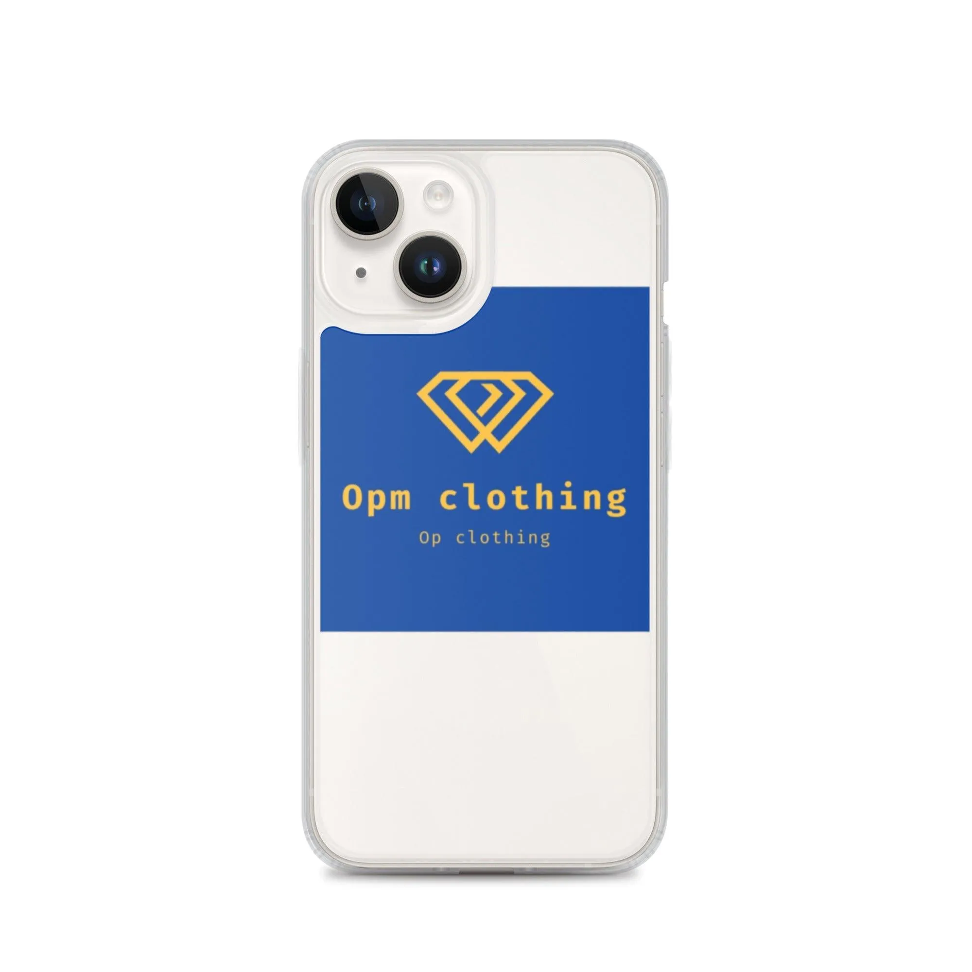 Clear opm Case for iPhone®
