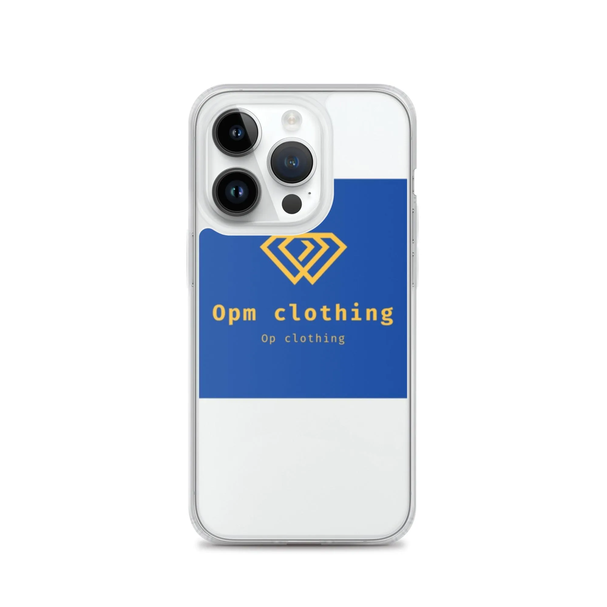 Clear opm Case for iPhone®