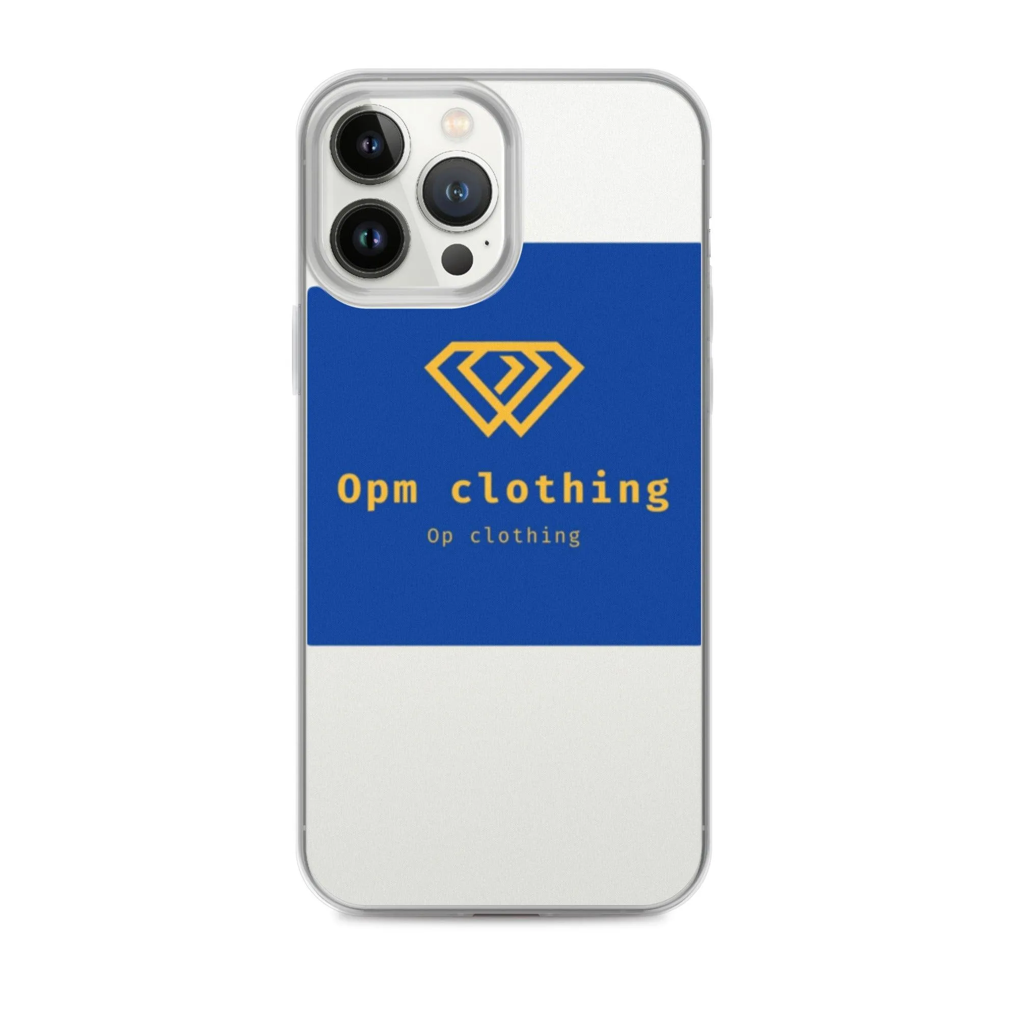 Clear opm Case for iPhone®
