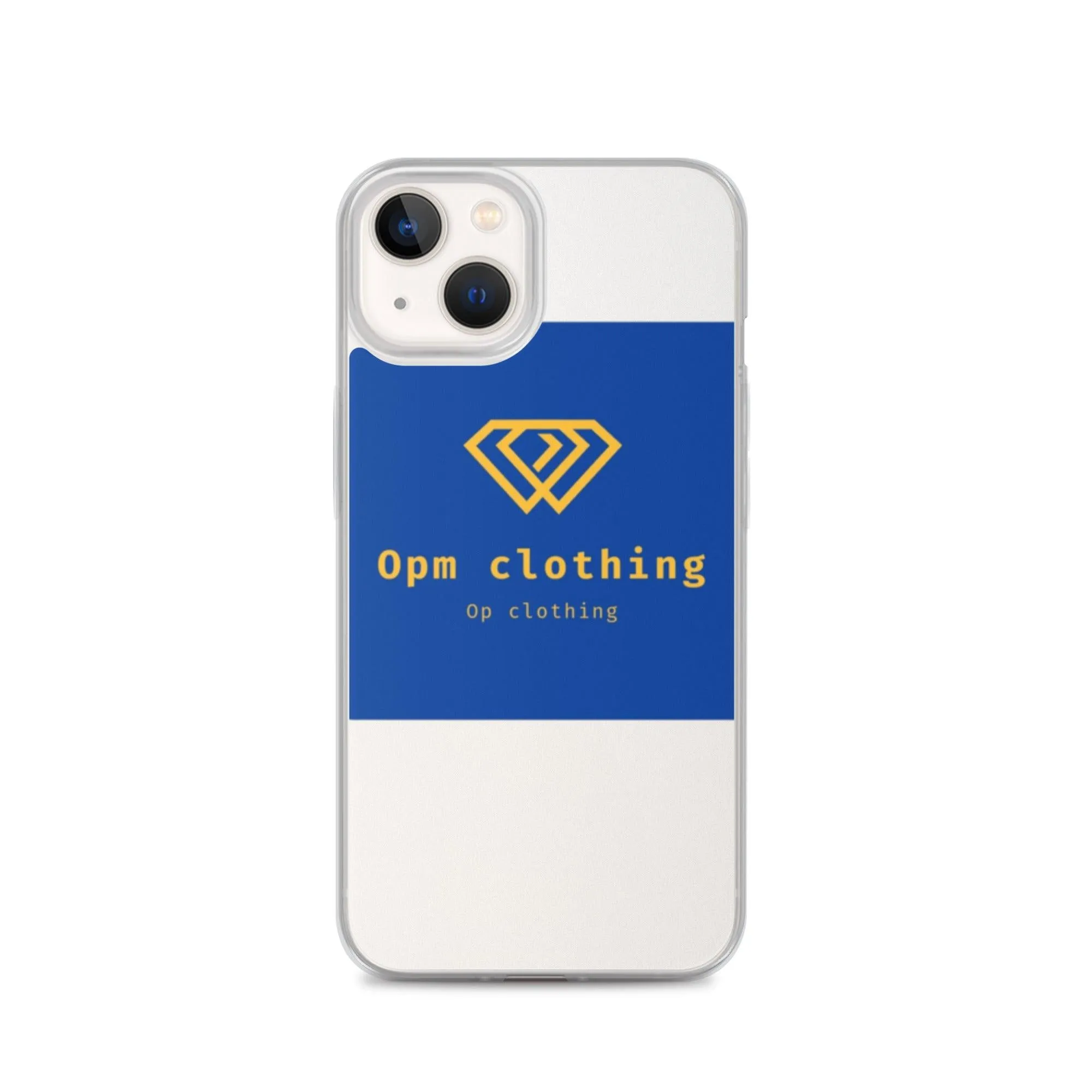 Clear opm Case for iPhone®