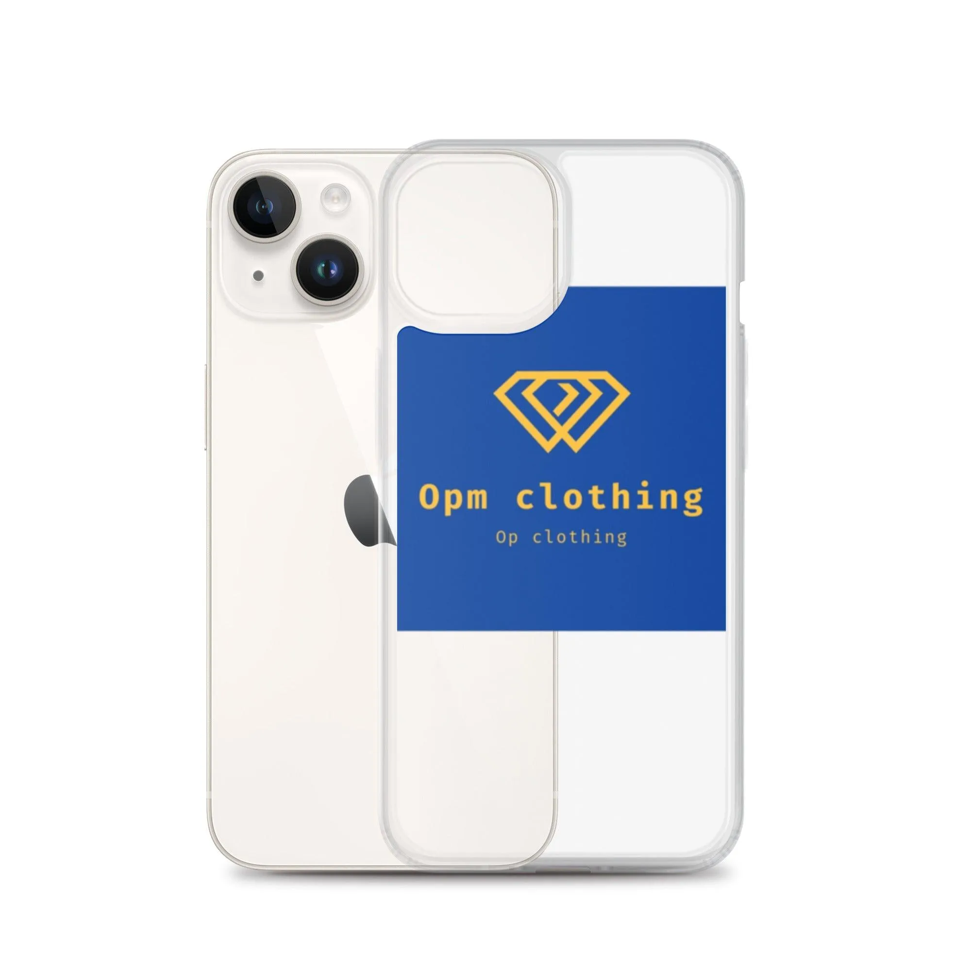 Clear opm Case for iPhone®