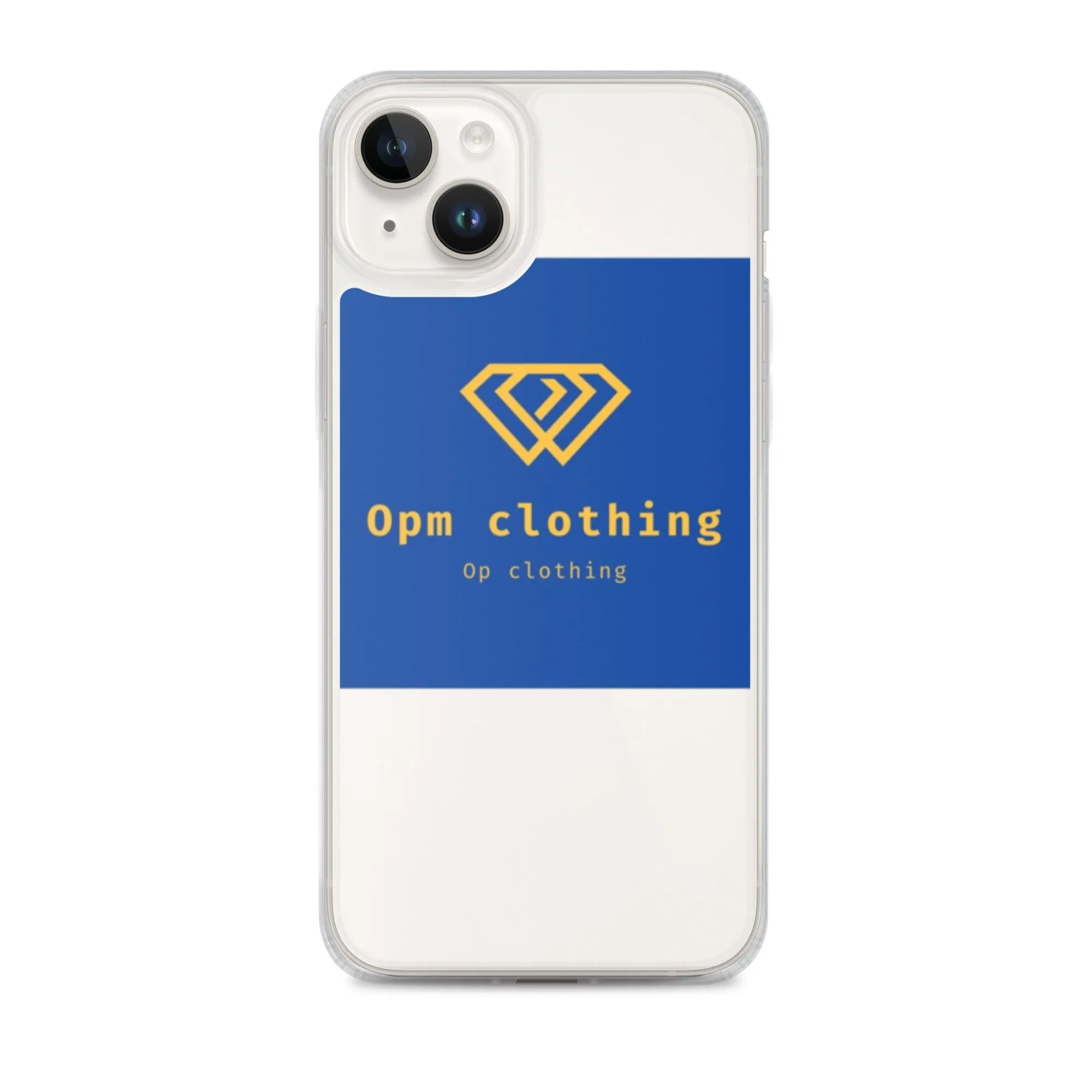 Clear opm Case for iPhone®