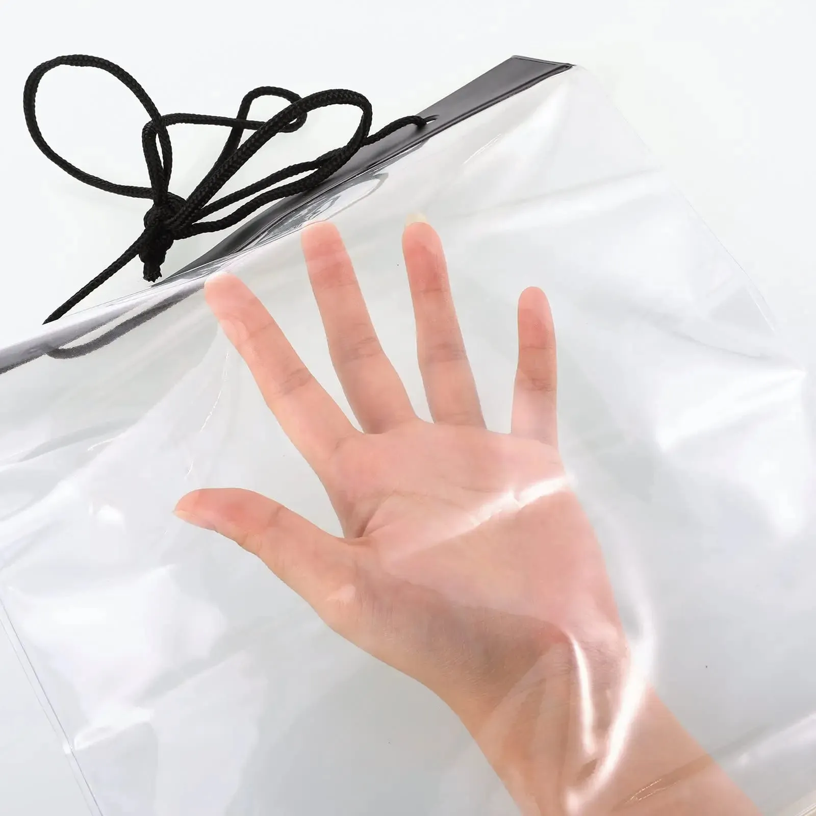 Clear PVC Map Case Waterproof Document Holder - Portable Camping Pocket Bag