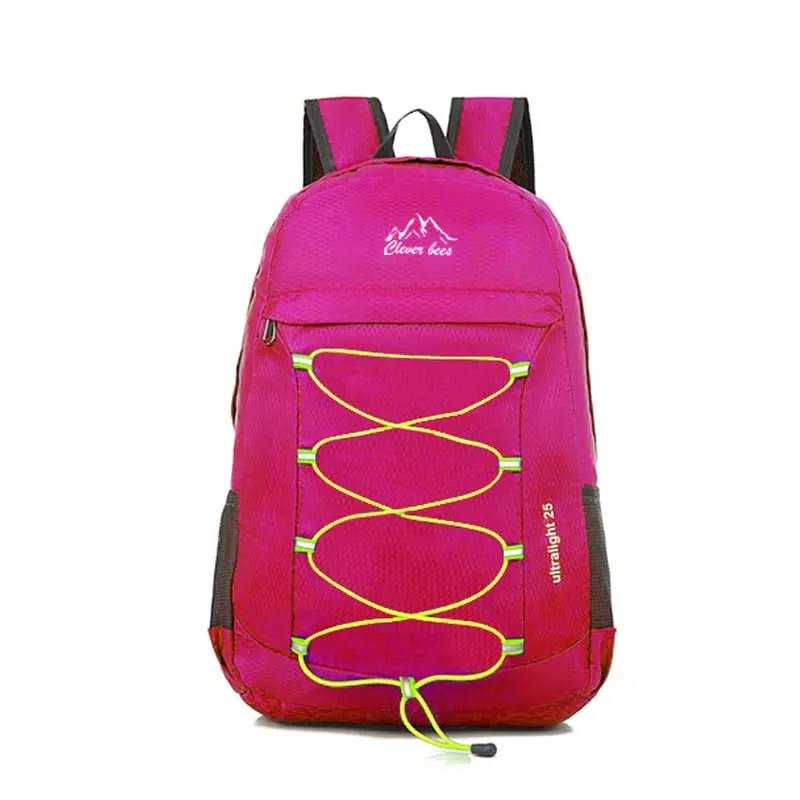 CLEVER BEES Foldable Waterproof Travel Backpack – Lightweight Hiking Bag