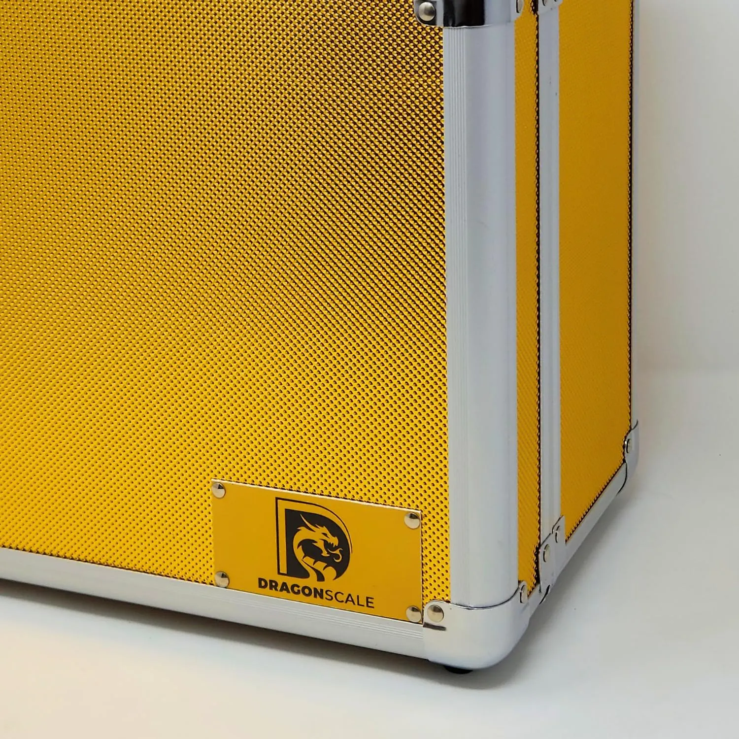 Compact Metal Slab Case – Holds 99 Graded Sports and Trading Cards – Durable Aluminum Storage Box for PSA, BGS, CGC Slabs – XL-99 Gold