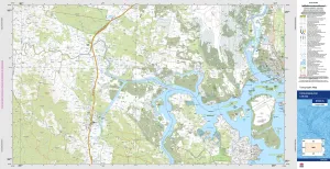 Coolongolook 9333-1S Topographic Map 1:25k
