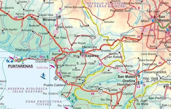 Costa Rica ITMB Map