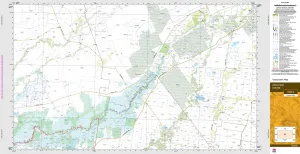 Cowl Cowl 7930-N Topographic Map 1:50k