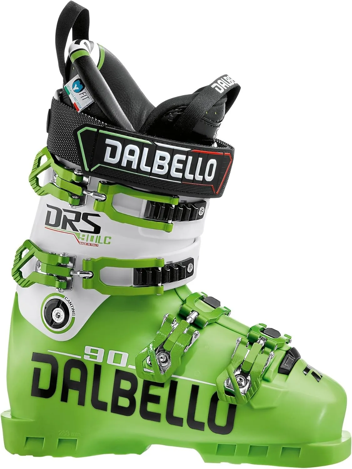 Dalbello Women's DRS 90 Lc Uni, Lime/White Ski Boots