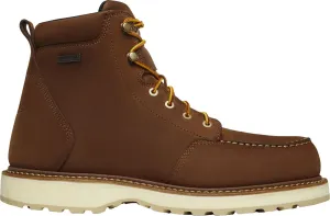 Danner Cedar River 6" Waterproof Work Boots for Men - Premium Leather with Breathable Danner Dry Barrier and Oil- and Slip-Resistant Outsole, EH Rated