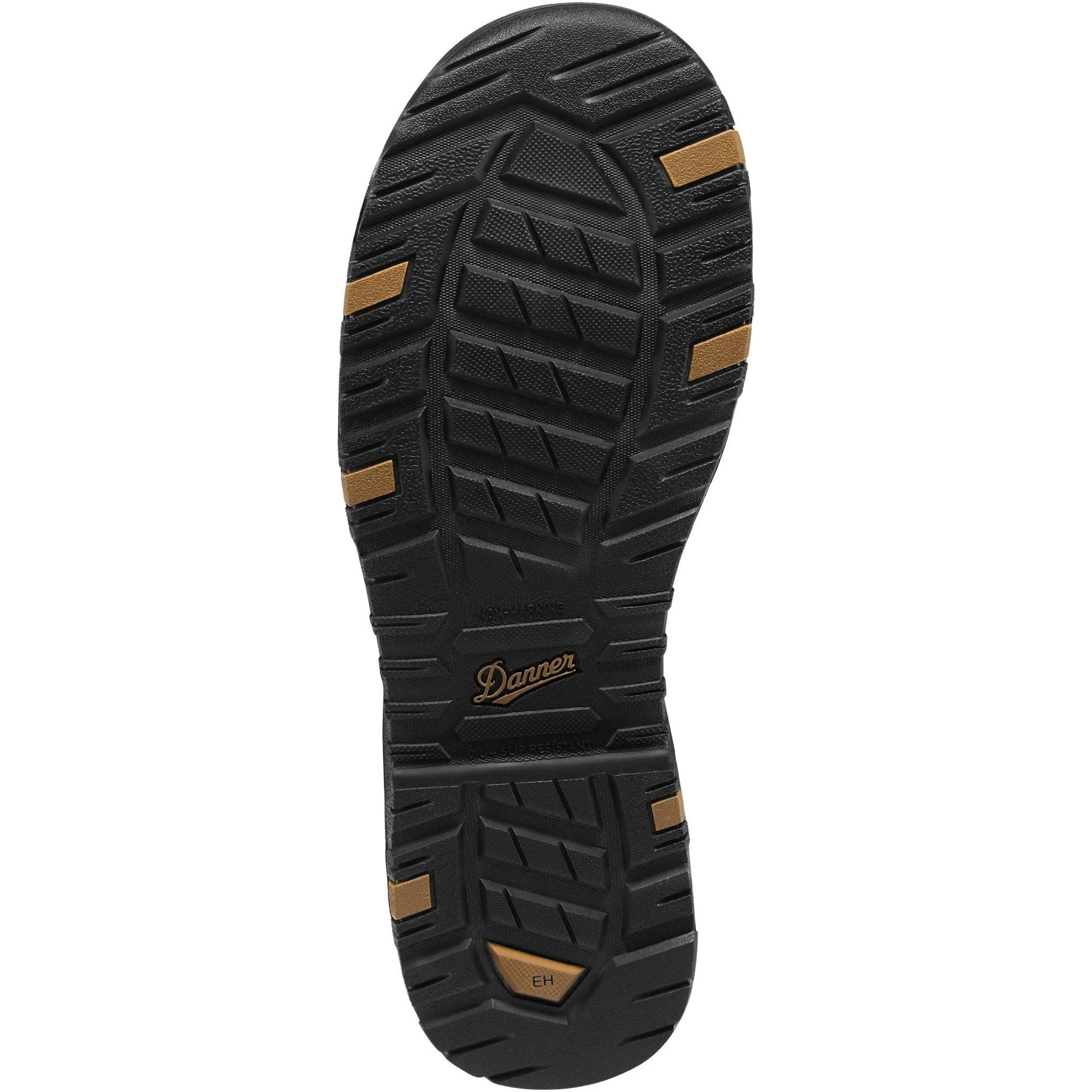 Danner Men's Caliper 6" Aluminum Toe Waterproof Work Boot - Brown - 19453