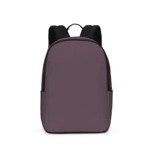 Dark Magenta Brown Waterproof Backpack | Dark Pale Pastel Magenta Brown | C0M30Y0K80