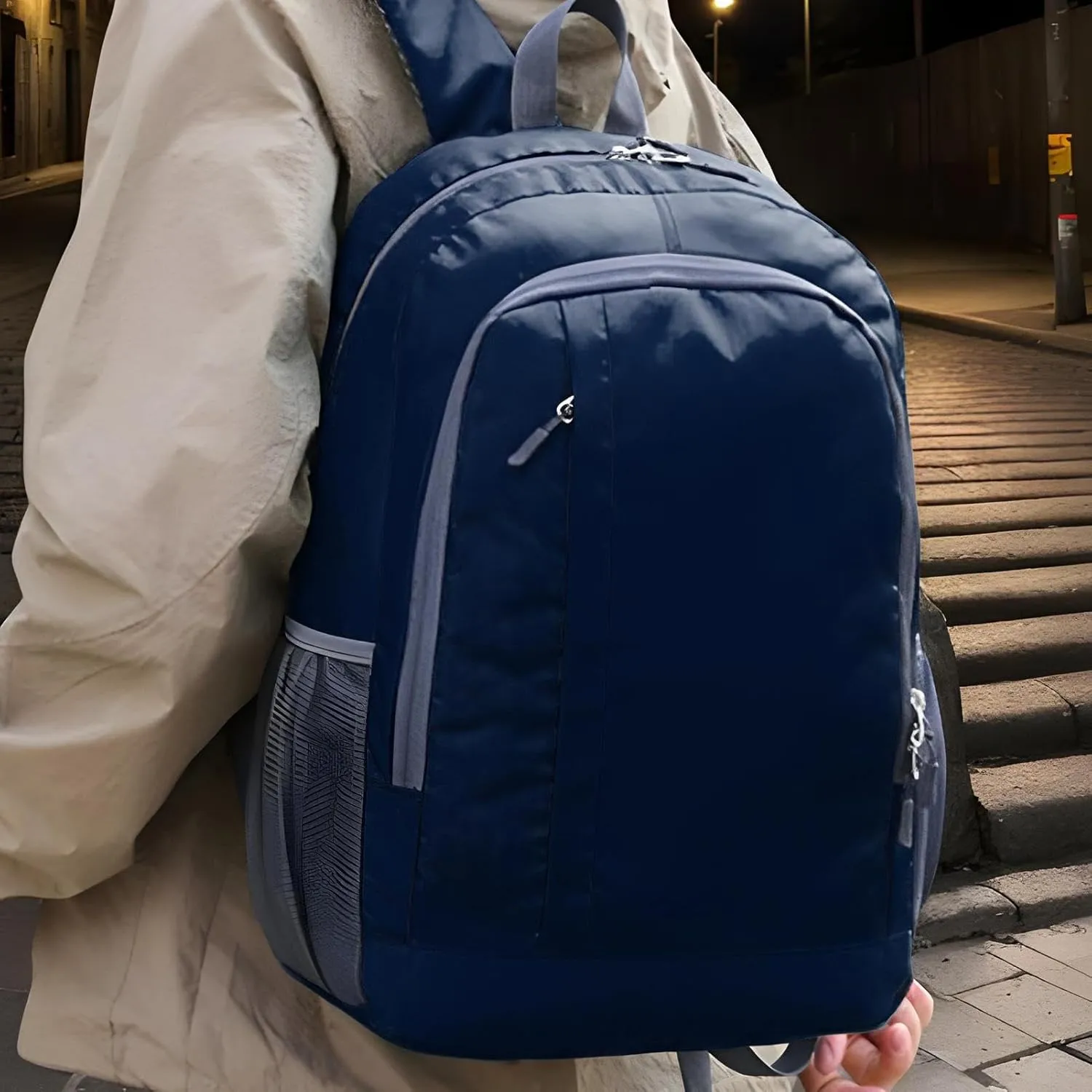 Daypack Hiking Backpack - 30l Lightweight Foldable Rucksack for Outdoor Travel, Trekking Gear | Climbing Daypack, Mountaineering Adventure Bag, Compact Backpacking Pack for Men Women