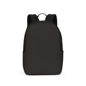 Deep Dark Brown Waterproof Backpack | Deep Dark Pale Pastel Brown | C60M60Y60K80
