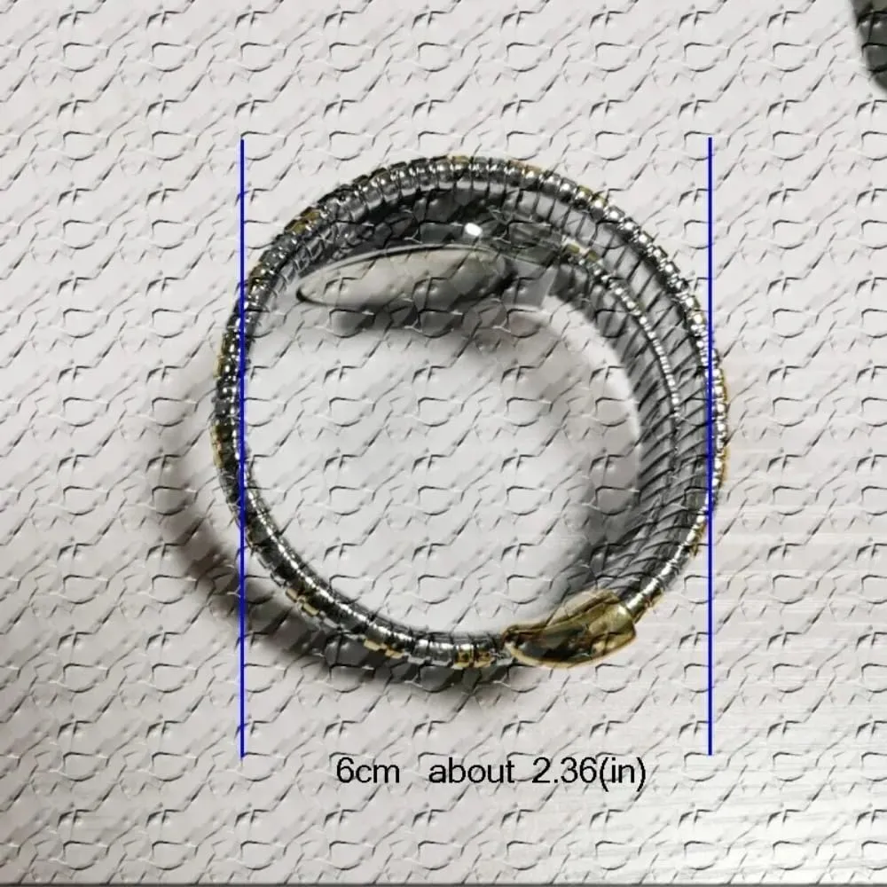 Dress Snake Shape Bracelet Women Watch Top Elegant Waterproof Quartz Jewelry Watches