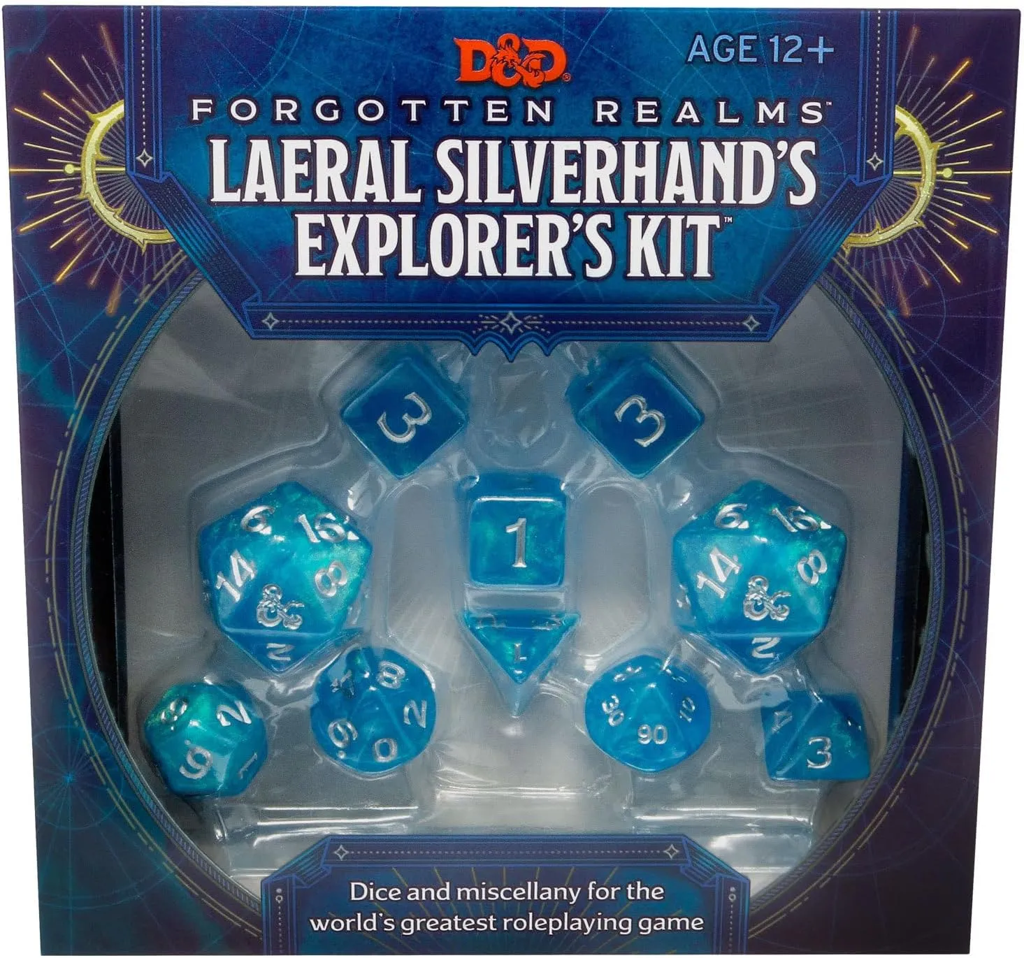 Dungeons & Dragons D&D Forgotten Realms Laeral Silverhand's Explorer's Kit (D&D Tabletop Roleplaying Game Accessory)