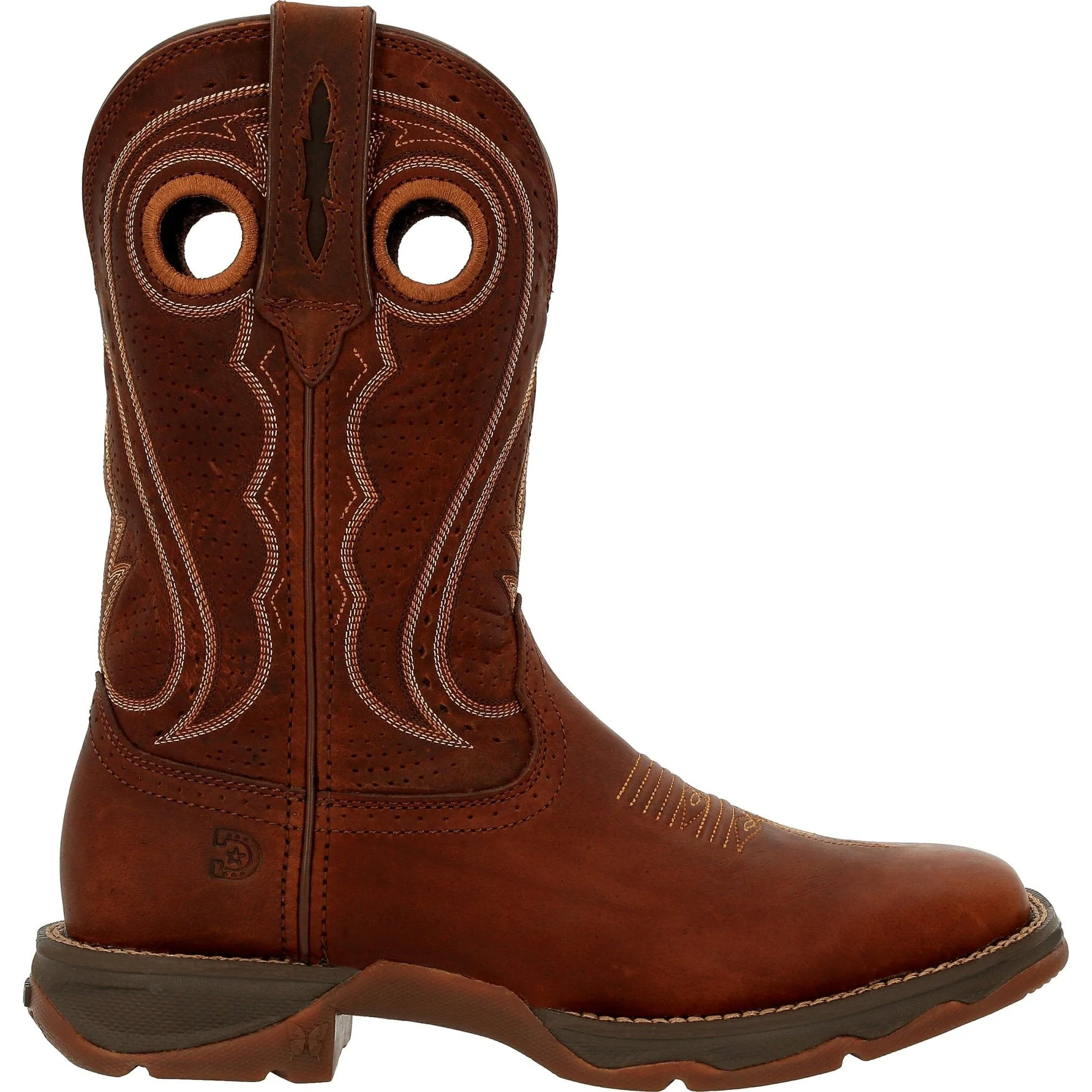 Durango Women's Lady Rebel 11" Square Toe Pull-On Western Boot - DRD0407
