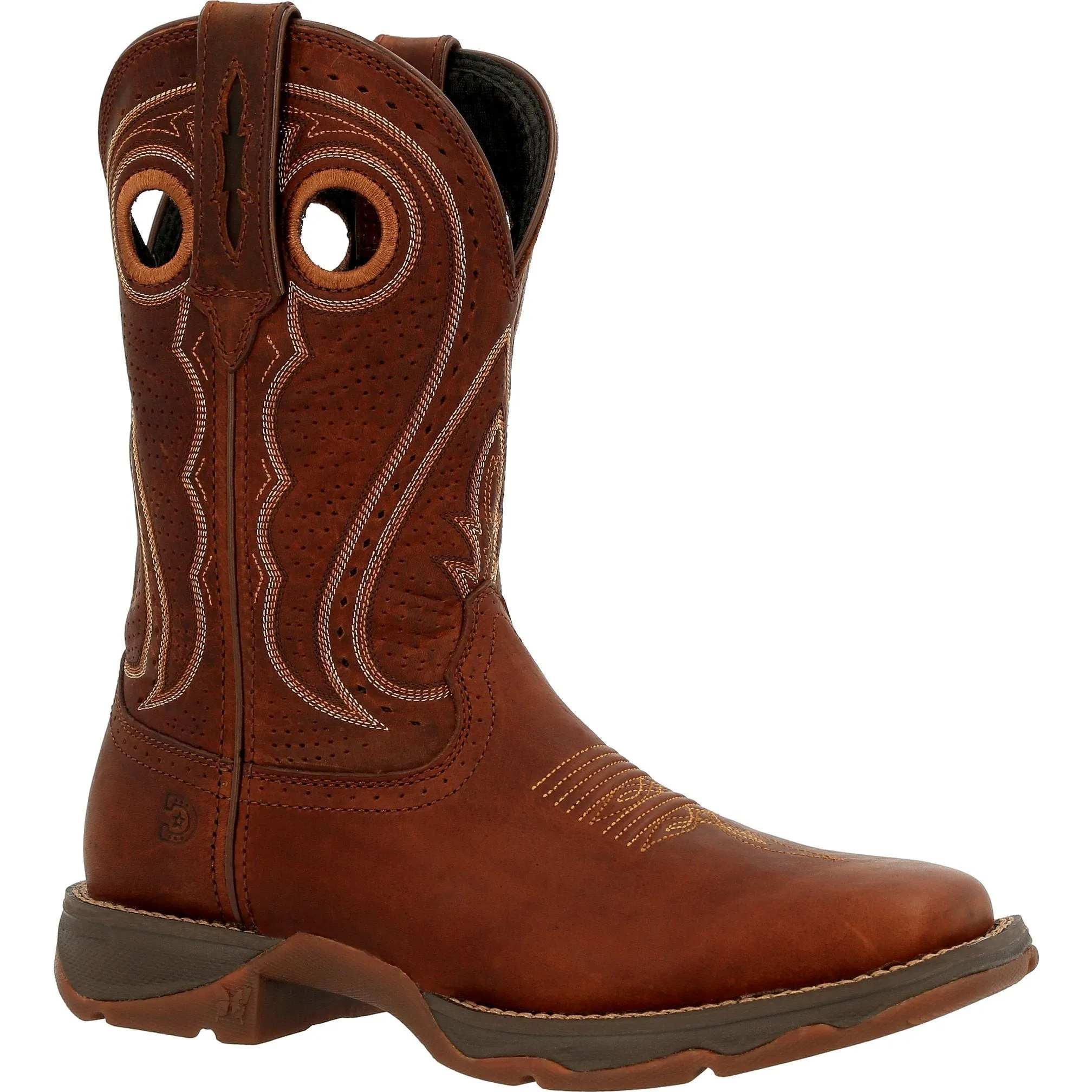 Durango Women's Lady Rebel 11" Square Toe Pull-On Western Boot - DRD0407