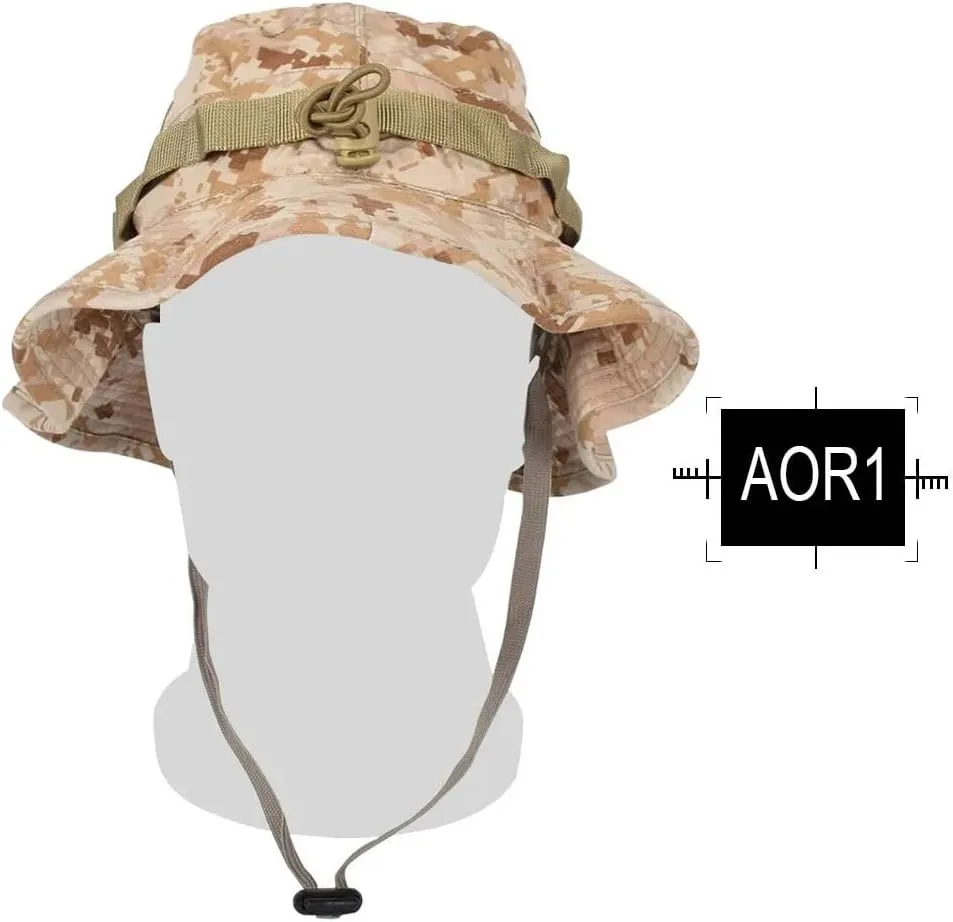 EMERSONGEAR Tactical Boonie Round Wide Brim Hat Outdoor Camping Sport Fishing Sun Hat