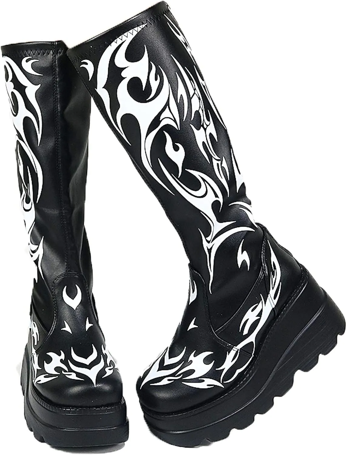 Erocalli Platform Mary Janes for Women Fashion Chunky High Heels Platform Pumps