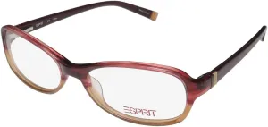 Esprit 17381 Womens/Ladies Cat Eye Full-rim Flexible Hinges Eyeglasses/Glasses