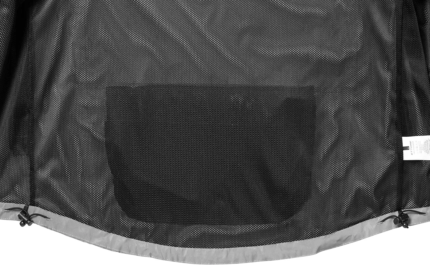 Ettore Ladies Cycling Jacket Waterproof Breathable High Visibility Reflective Silver - Night Glow