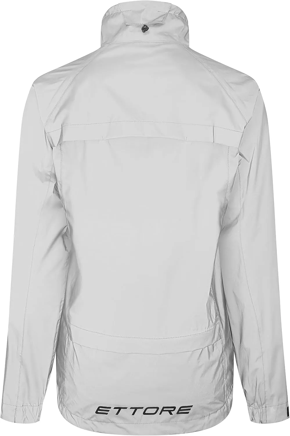 Ettore Ladies Cycling Jacket Waterproof Breathable High Visibility Reflective Silver - Night Glow
