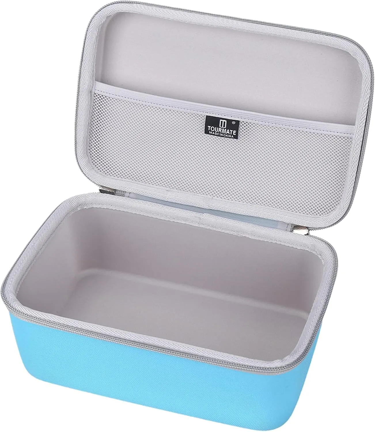 EVA Hard Case Compatible with 3M Half Facepiece Reusable Respirator 6200/07025(AAD)/6503QL and 3M P100 Respirator Cartridge/Filter 60923 Combo (Blue Gray)